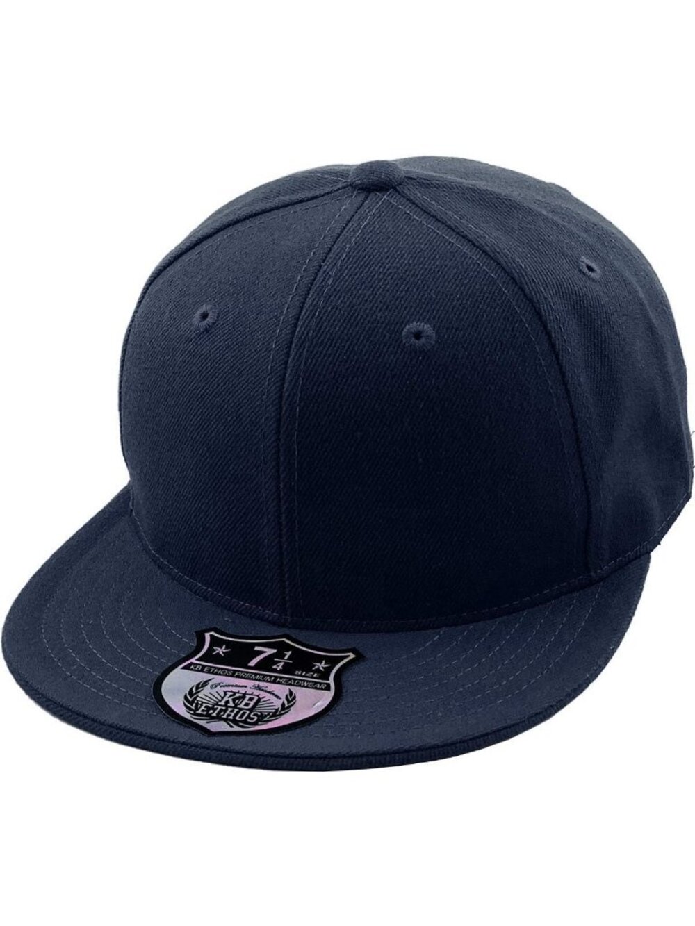 Original 6 Panel Flat Brim Fitted Cap - Stylish, Comfortable, Perfect for All